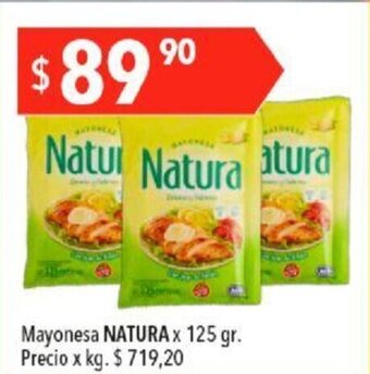 Hergo Mayonesa Natura x 125gr oferta