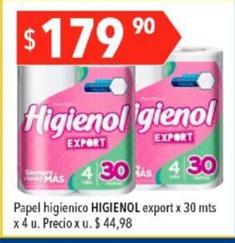 Hergo Papel Higienico Higienol oferta