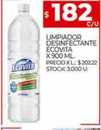 Supermercados DIA Limpiador desinfectante ecovita oferta