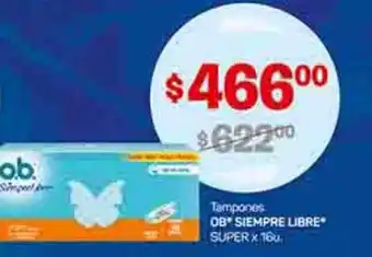 Supermercados DIA Tampoes ob siempre libre super oferta