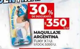Supermercados DIA Maquillaje argentina tuky oferta