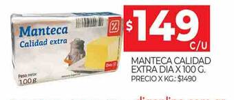 Supermercados DIA Manteca calidad extra dia oferta