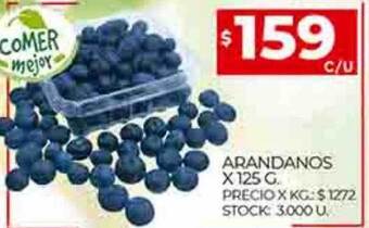 Supermercados DIA Arandanos oferta