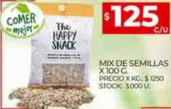 Supermercados DIA Mix de semillas oferta