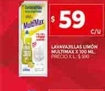 Supermercados DIA Lavavajillas limón multimax oferta