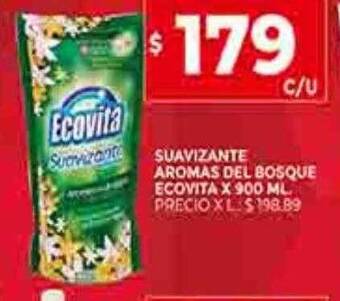 Supermercados DIA Suavizante aromas del bosque ecovita oferta