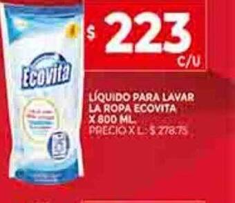 Supermercados DIA Líquido para lavar la ropa ecovita oferta