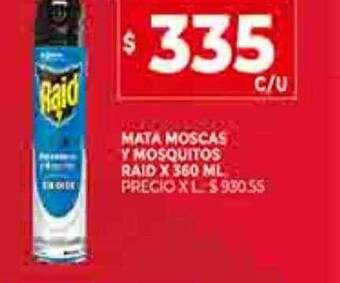 Supermercados DIA Mata moscas y mosquitos raid oferta