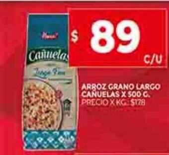 Supermercados DIA Arroz grano largo canuelas oferta