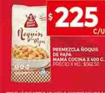 Supermercados DIA Premezcla ñoquis de papa mamá cocina oferta