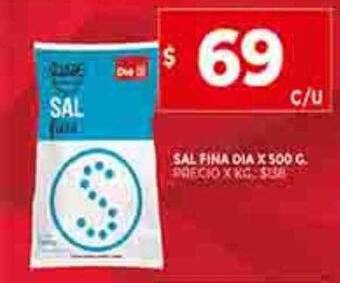 Supermercados DIA Sal fina dia oferta