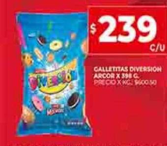 Supermercados DIA Galletitas diversion arcor oferta