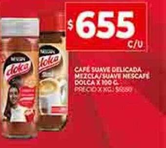 Supermercados DIA Café suave delicada mezcla suave nescafé dolca oferta