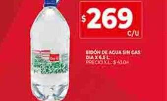 Supermercados DIA Bidón de agua sin gas dia oferta