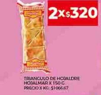Supermercados DIA Triangulo de hojaldre hojalmar oferta