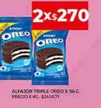 Supermercados DIA Alfajor triple oreo oferta
