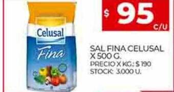 Supermercados DIA Sal fina celusal oferta