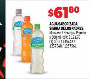 Makro Agua saborizada sierra de los padres oferta