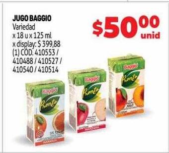 Makro Jugo baggio oferta