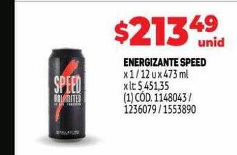 Makro Energizante speed oferta