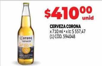 Makro Cerveza corona oferta