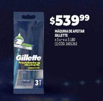 Makro Máquina de afeitar gillette oferta
