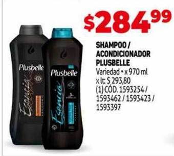 Makro Shampoo -acondicionador plusbelle oferta