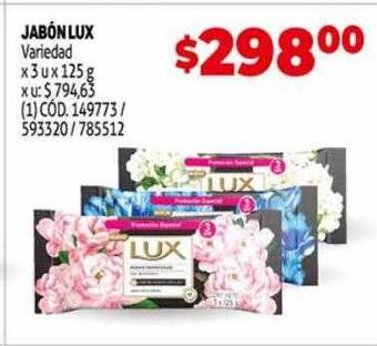 Makro Jabon lux oferta