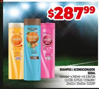 Makro Shampoo-acondicionador sedal oferta