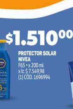 Protector solar nivea