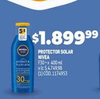 Makro Protector solar nivea oferta