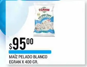 Maíz Pelado Blanco Egran X 400 Gr.
