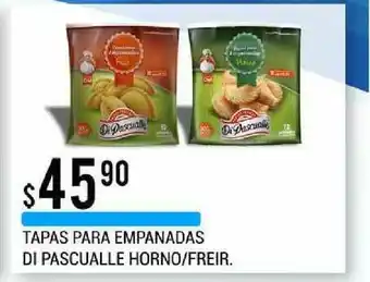 Supermercados Mayor Tapas Para Empanadas Di Pascualle Horno-Freir oferta
