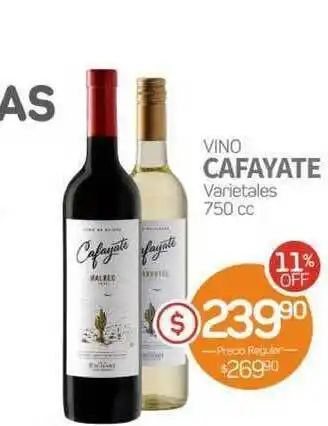 Alvear Vino Cafayate Varietales x 750cc oferta