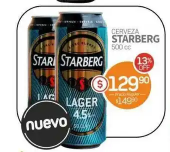 Alvear Cerveza Starberg 500cc oferta