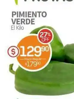 Alvear Pimiento Verde oferta
