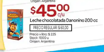 Leche Chocolatada Danonino