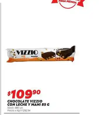 Ferniplast Chocolate Vizzio Con Leche Y Mani 85g oferta