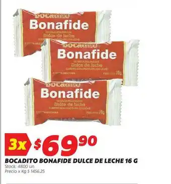 Ferniplast Bocadito Boanfide Dulce De Leche 16g oferta
