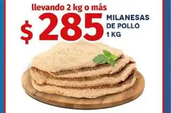 Yaguane Supermercados Milanesas De Pollo 1 Kg oferta