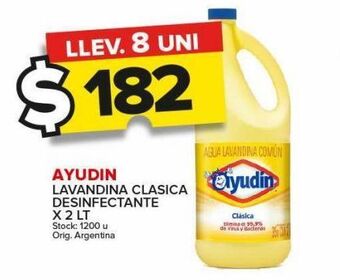 Carrefour Maxi Lavandina ayudin oferta