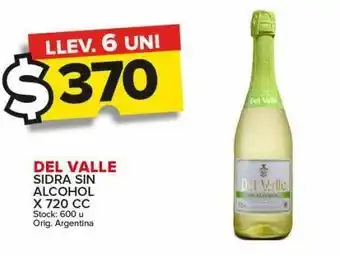 Carrefour Maxi Sidra sin alcohol oferta