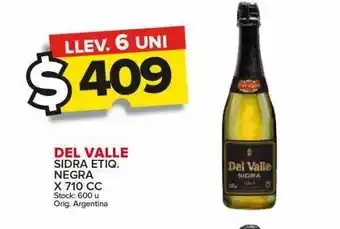 Carrefour Maxi Sidra del valle oferta