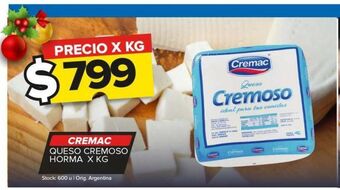 Carrefour Maxi Queso cremoso cremac oferta