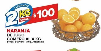 Carrefour Maxi Naranja de jugo comercial oferta