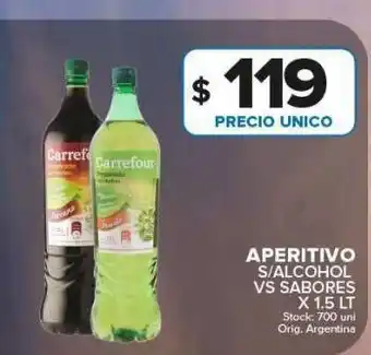Carrefour Maxi Aperitivos s/alcohol oferta