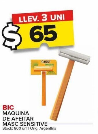Carrefour Maxi Máquina de afeitar bic oferta