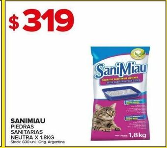 Carrefour Maxi Piedras sanitarias oferta