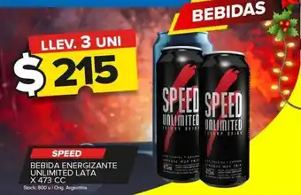 Carrefour Maxi Bebidas energizante speed oferta