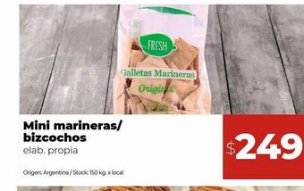 Disco Mini marineras/ bizcochos oferta